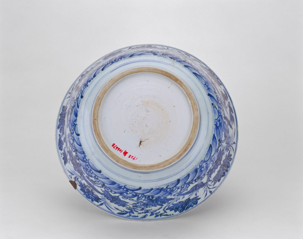 图片[3]-Blue and white lotus bowl-China Archive